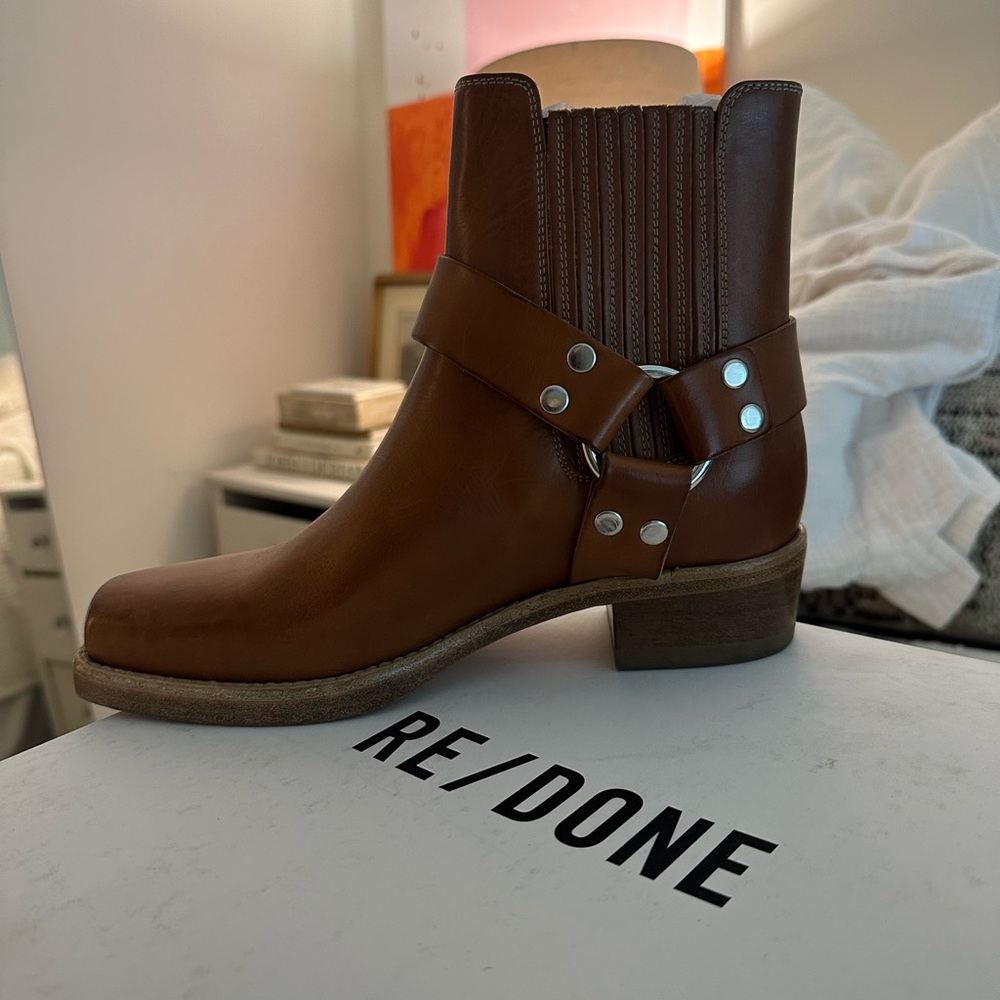 Re/done Calvary boots size 39